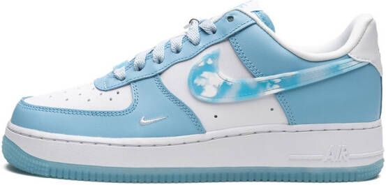 Nike "Air Force 1 '07 LX Nail Art White Blue sneakers" Blauw