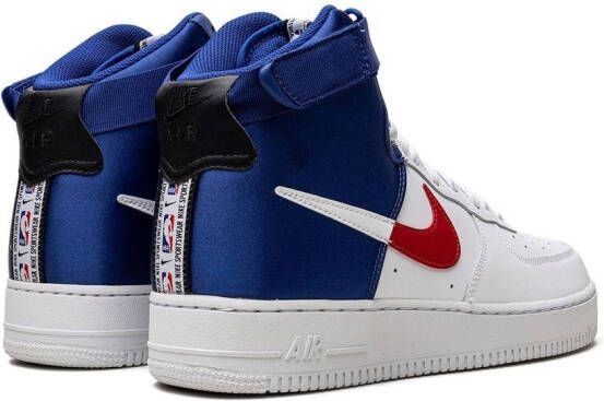 Nike "Air Force 1 '07 Los Angeles Clippers sneakers" Blauw