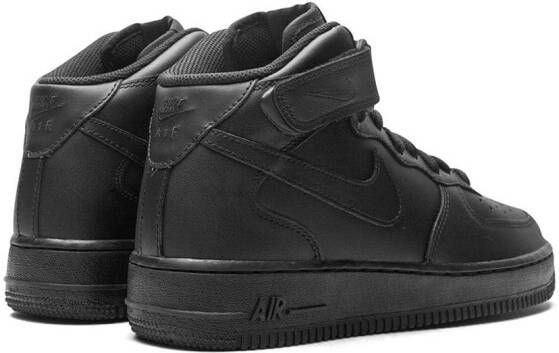 Nike "Air Force 1 Mid '07 2021 Release Triple Black sneakers" Zwart