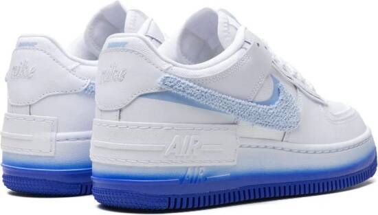 Nike Air Force 1 Shadow "Racer Blue" sneakers Wit