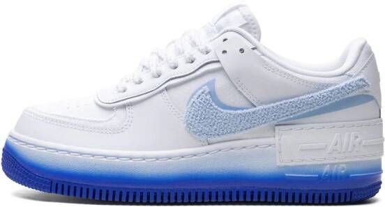 Nike Air Force 1 Shadow "Racer Blue" sneakers Wit