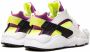 Nike Air Huarache sneakers dames rubber Stofleer Stof 10.5 Wit - Thumbnail 3