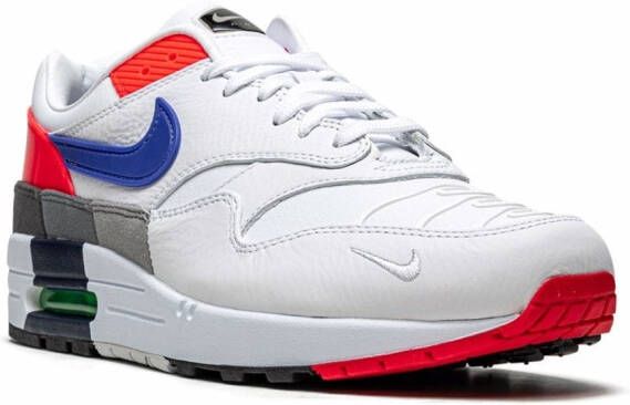 Nike Air Max 1 sneakers met vlakken Wit