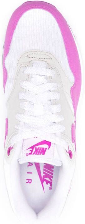 Nike Air Max 1 sneakers met vlakken Wit