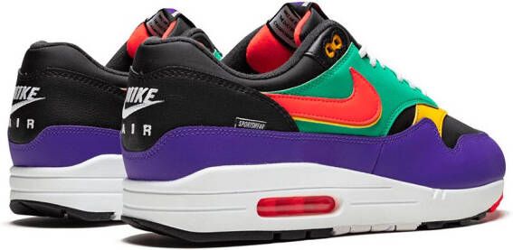 Nike Air Max 1 Windbreaker sneakers Zwart