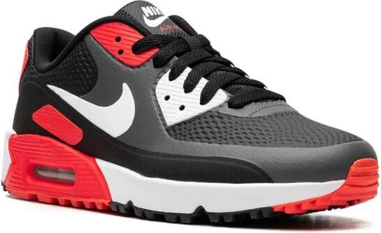 Nike "Air Max 90 Golf Iron Grey Infra Red 23 sneakers" Grijs