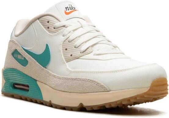 Nike Air Max 90 Golf "Sail Washed Teal" sneakers Wit