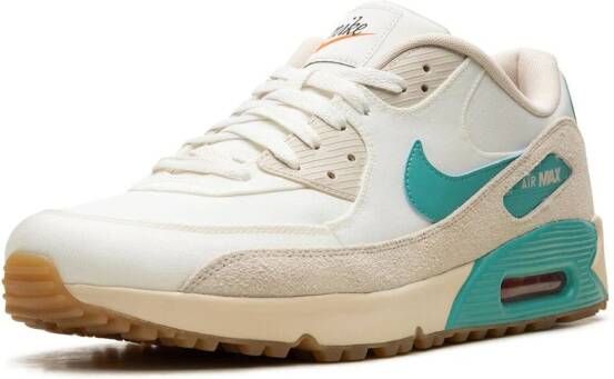 Nike Air Max 90 Golf "Sail Washed Teal" sneakers Wit