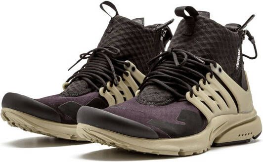 Nike Air Presto Mid Acronym sneakers Zwart