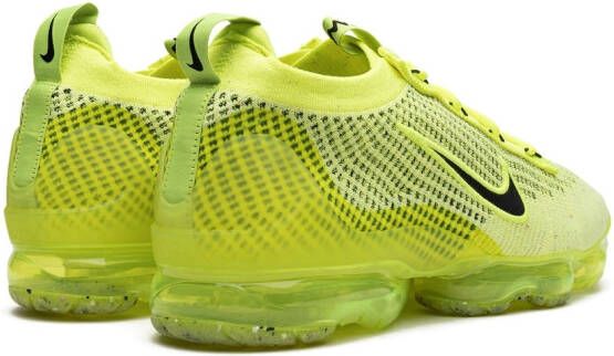 Nike Air VaporMax 2021 Flyknit Next Nature sneakers Geel