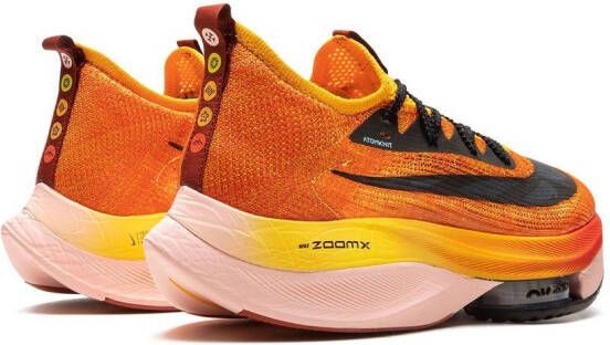 Nike Air Zoom AlphaFly NEXT% Flyknit sneakers Oranje