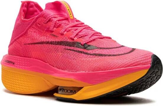 Nike "Air Zoom Alphafly Next% Hyper Pink Laser Orange sneakers" Roze