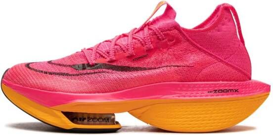 Nike "Air Zoom Alphafly Next% Hyper Pink Laser Orange sneakers" Roze