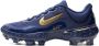 Nike Alpha Huarache Elite 4 Low "Jackie Robinson Day" voetbalschoenen Blauw - Thumbnail 15