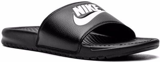 Nike Benassi JDI slippers Zwart