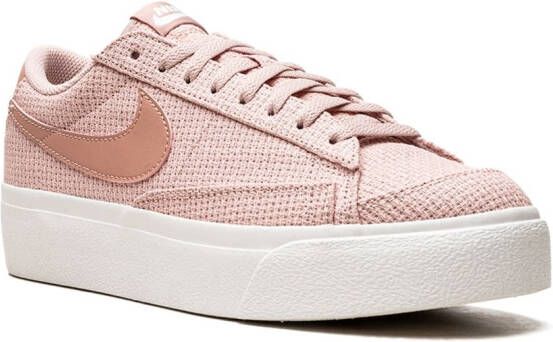 Nike Blazer Low Platform sneakers Roze