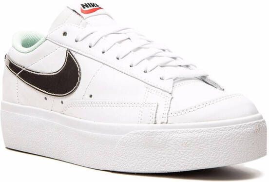 Nike Blazer Low Platform sneakers Wit