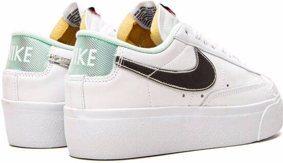 Nike Blazer Low Platform sneakers Wit