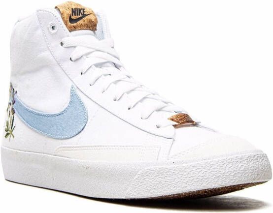 Nike Blazer Mid 77 high-top sneakers Wit