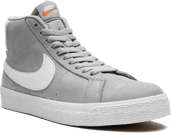 Nike "Blazer Mid SB Wolf Grey sneakers" Grijs