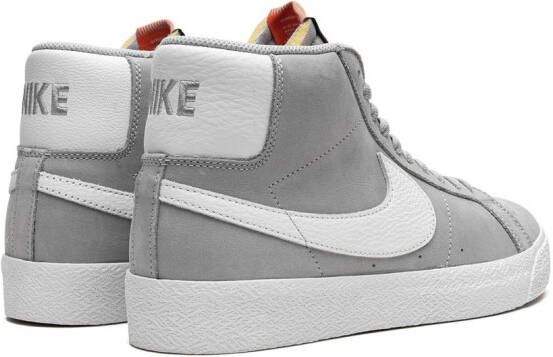 Nike "Blazer Mid SB Wolf Grey sneakers" Grijs