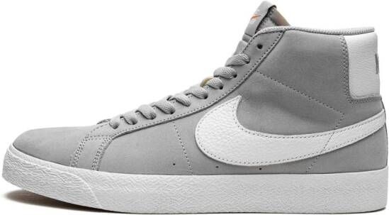 Nike "Blazer Mid SB Wolf Grey sneakers" Grijs