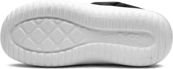 Nike Burrow platte slippers Zwart