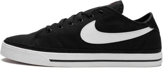 Nike Court Legacy canvas sneakers Zwart