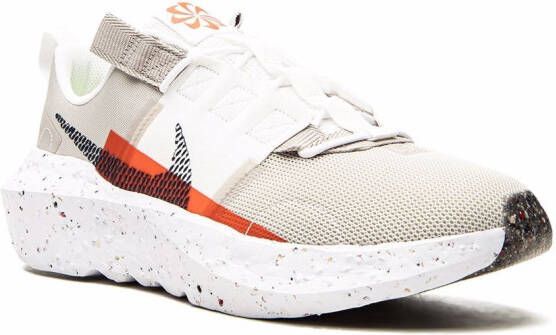 Nike "Crater Impact Cream Orange sneakers" Wit