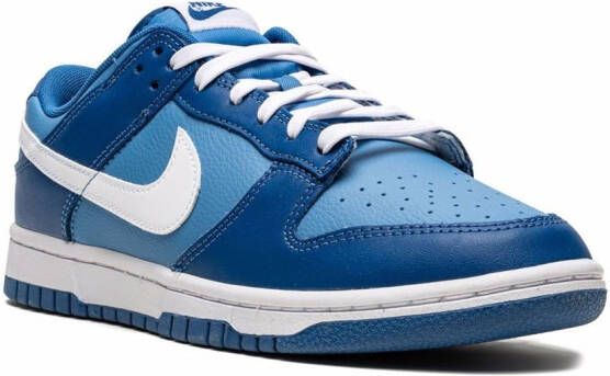 Nike "Dunk Dark Marina Blue low-top sneakers" Blauw