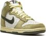 Nike "Dunk Hi Retro Re-Raw sneakers" Groen - Thumbnail 2