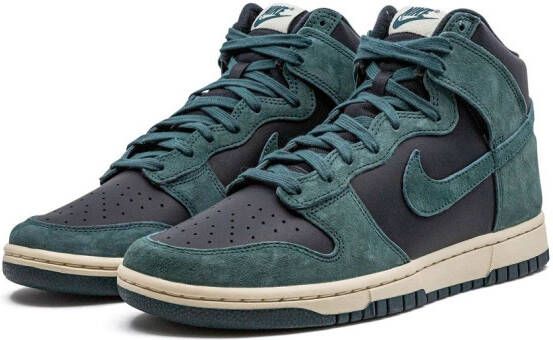 Nike "Dunk High Faded Spruce sneakers" Zwart