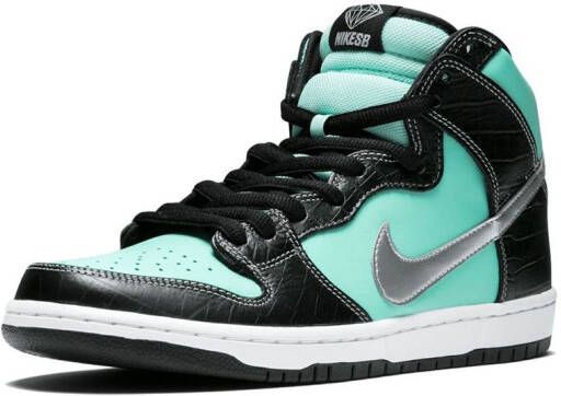 Nike Dunk high-top sneakers Blauw