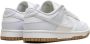 Nike Dunk Low "Football Grey Gum" sneakers Wit - Thumbnail 3