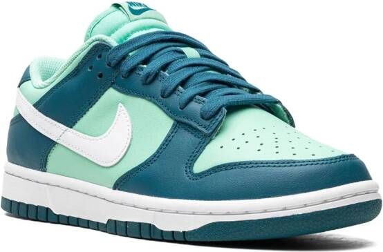 Nike "Dunk Low Geode Teal sneakers" Blauw