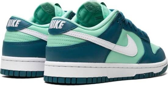 Nike "Dunk Low Geode Teal sneakers" Blauw