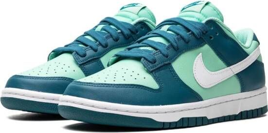 Nike "Dunk Low Geode Teal sneakers" Blauw