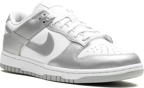 Nike Dunk Low "Metallic Silver" sneakers Wit