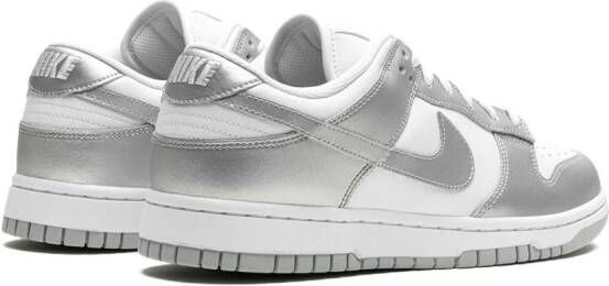 Nike Dunk Low "Metallic Silver" sneakers Wit