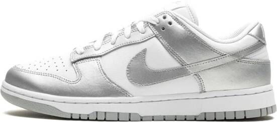 Nike Dunk Low "Metallic Silver" sneakers Wit