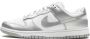 Nike Dunk Low "Metallic Silver" sneakers Wit - Thumbnail 5