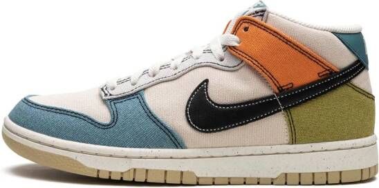 Nike "Dunk Mid Pale Ivory sneakers" Wit