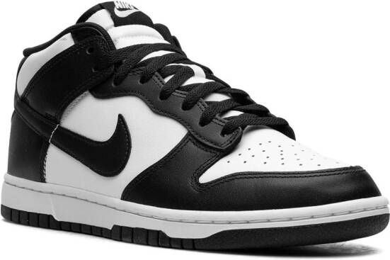 Nike Dunk Mid "Panda" sneakers Wit