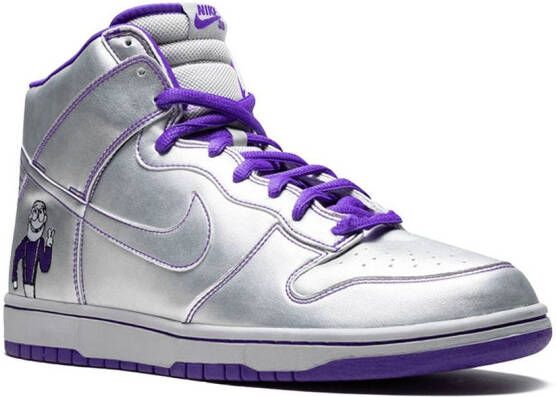 Nike Dunk Premium high-top sneakers Zilver