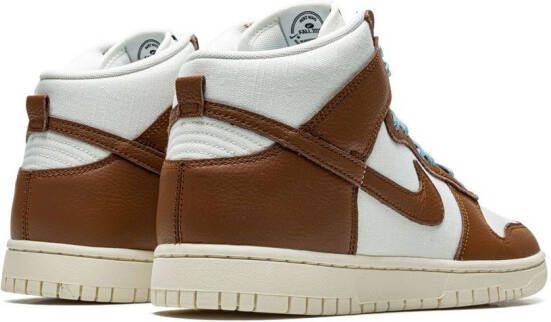 Nike Dunk Retro high-top sneakers Wit