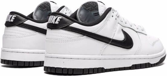 Nike Dunk 'White Black' low-top sneakers Wit