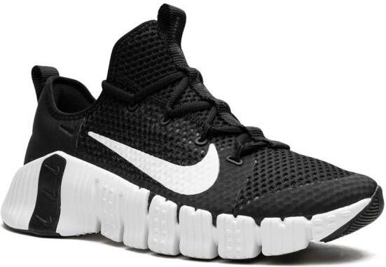 Nike "Free Metcon 3 Black White sneakers" Zwart