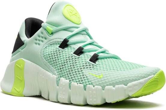 Nike "Free Metcon 4 Fuchsia sneakers" Groen