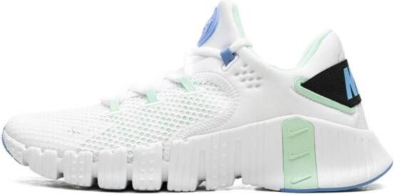 Nike Free Metcon 4 "White Mint Foam" sneakers Wit