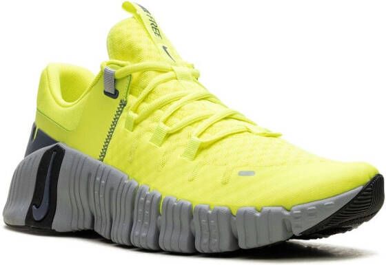 Nike Free Metcon 5 "Volt Wolf Grey" sneakers Groen